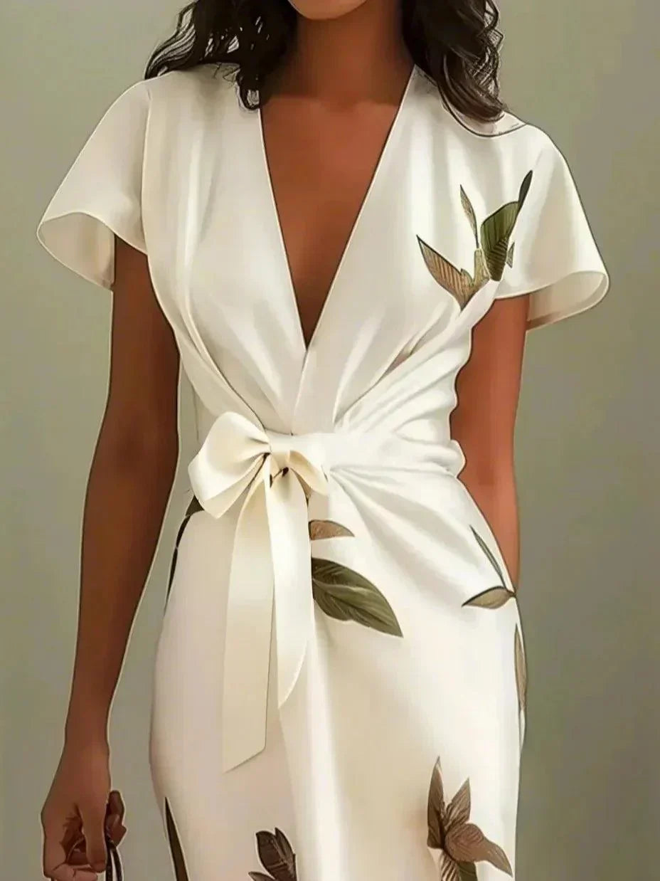 Amira | Elegancka sukienka kopertowa
