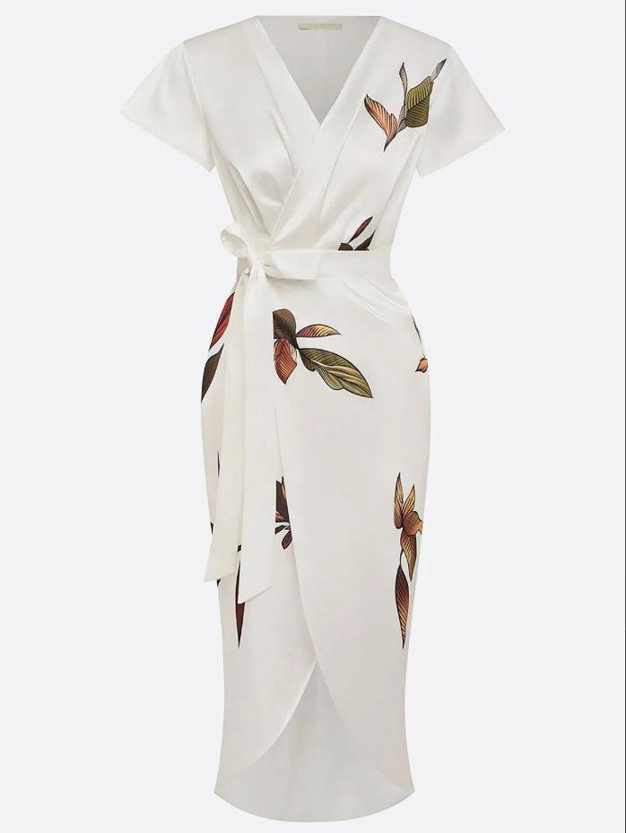 Amira | Elegancka sukienka kopertowa