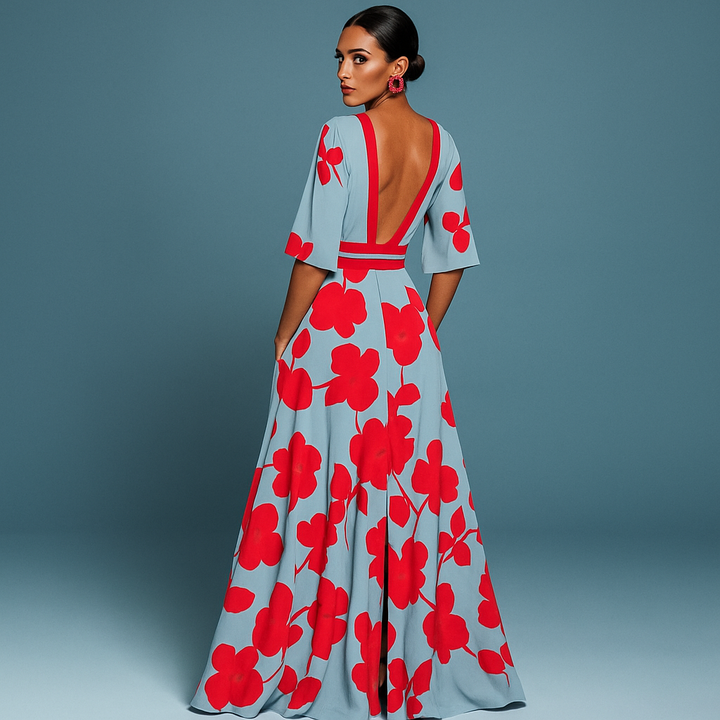 Tahlia | Elegancka sukienka z wiskozy