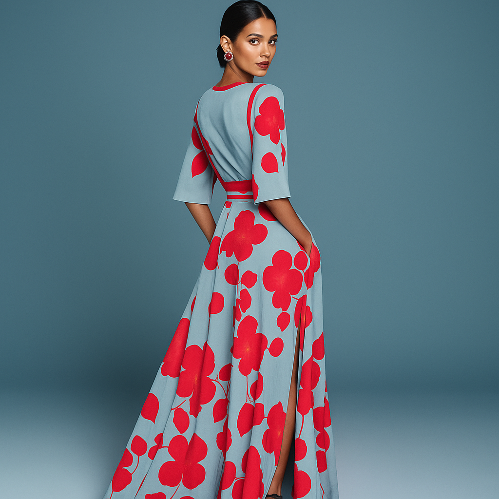 Tahlia | Elegancka sukienka z wiskozy