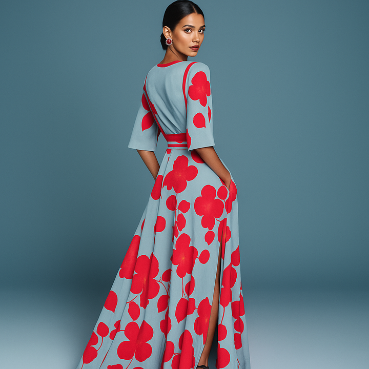 Tahlia | Elegancka sukienka z wiskozy