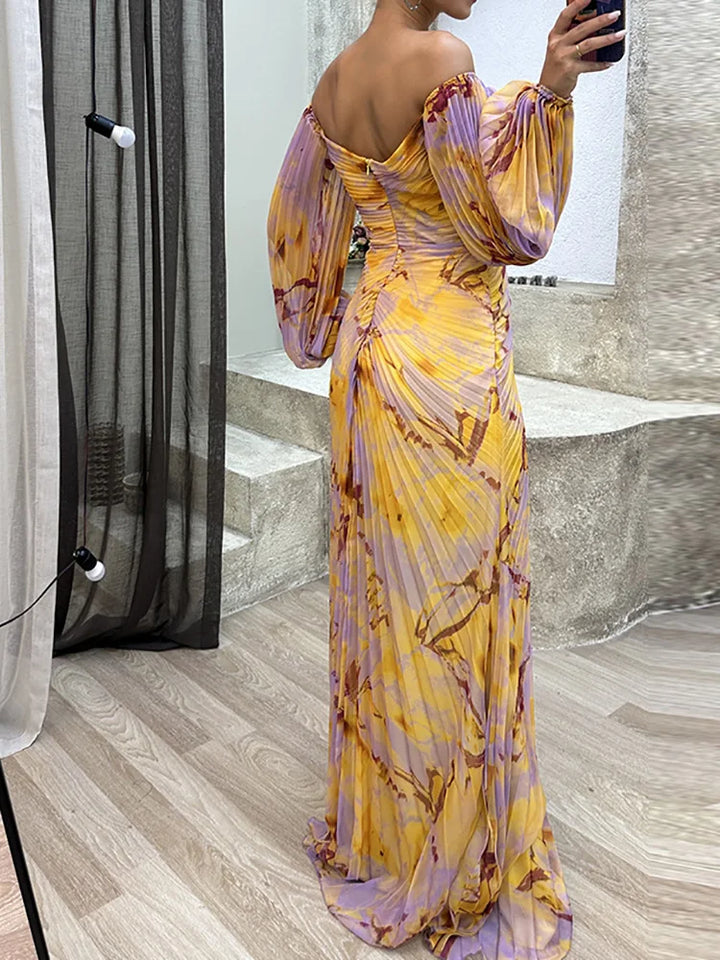 Kristine | Elegancka sukienka z dekoltem w szpic