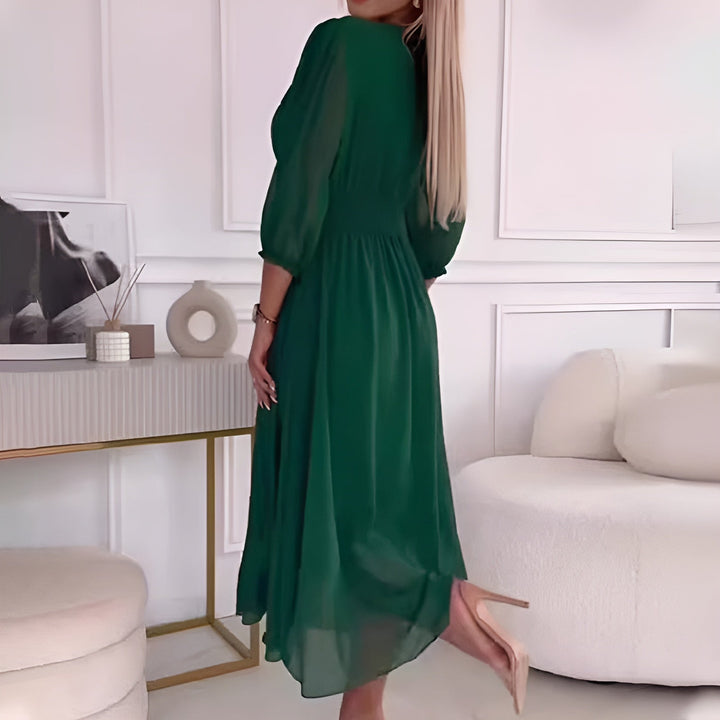 Nia | Elegancka sukienka kopertowa
