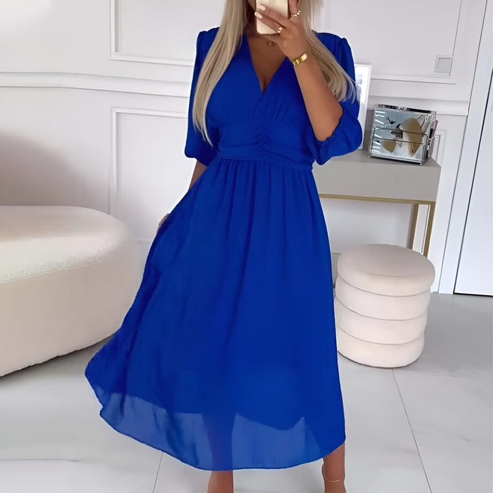 Nia | Elegancka sukienka kopertowa
